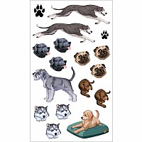 Furry, Friendly Tattoo Dogs & Puppies: 60 Temporary Tattoos That Teach