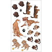 Furry, Friendly Tattoo Dogs & Puppies: 60 Temporary Tattoos That Teach