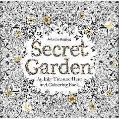 Secret Garden: An Inky Treasure Hunt and Coloring Book for Adults
