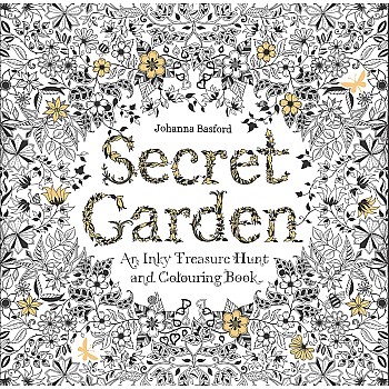 Secret Garden: An Inky Treasure Hunt and Coloring Book for Adults