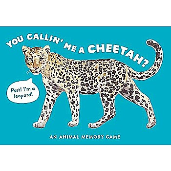 You Callin' Me a Cheetah? (Psst! I'm a Leopard!): An Animal Memory Game