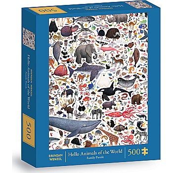 Chronicle "Hello Animals of the World" (500 pc Family Puzzle)