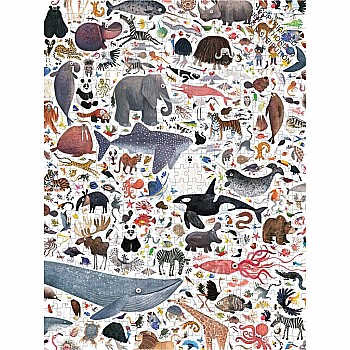 Chronicle "Hello Animals of the World" (500 pc Family Puzzle)