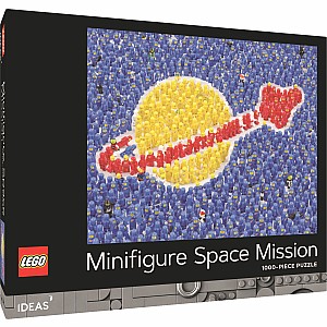 LEGO IDEAS Minifigure Space Mission 1000-Piece Puzzle