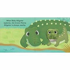 Baby Alligator: Finger Puppet Book