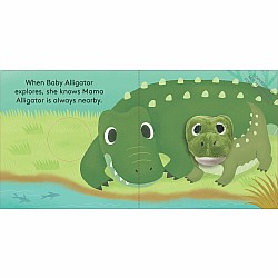 Baby Alligator: Finger Puppet Book