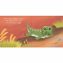 Baby Alligator: Finger Puppet Book