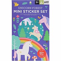 Mini Sticker Set: Unicorn Forest