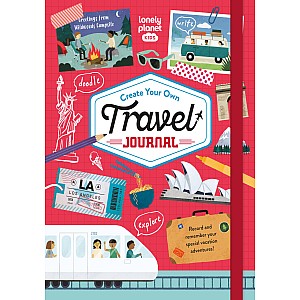 Lonely Planet Kids Create Your Own Travel Journal: Fun Activities, Games & Challenges Inside | Diary & Keepsake | Write & Draw 
