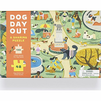 Laurence King "Dog Day Out" (180 pc Family Puzzle)