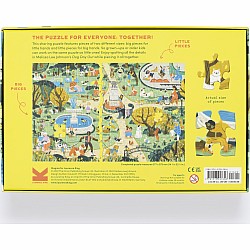 Laurence King "Dog Day Out" (180 pc Family Puzzle)