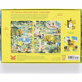 Laurence King "Dog Day Out" (180 pc Family Puzzle)