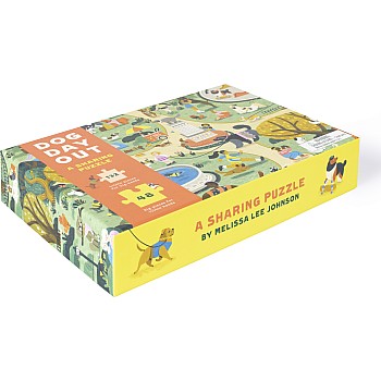 Laurence King "Dog Day Out" (180 pc Family Puzzle)