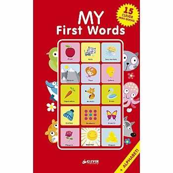 My First Words: 15 CLEVER Mini-Books Box Set