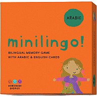 Minilingo Arabic / English Bilingual Flashcards: Bilingual memory game with Arabic & English cards