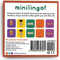 Minilingo Arabic / English Bilingual Flashcards: Bilingual memory game with Arabic & English cards