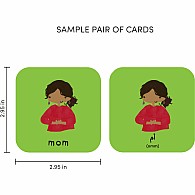 Minilingo Arabic / English Bilingual Flashcards: Bilingual memory game with Arabic & English cards