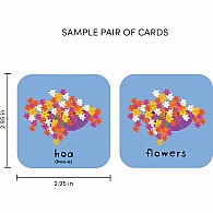 Minilingo Vietnamese / English Bilingual Flashcards: Bilingual memory game with Vietnamese & English cards