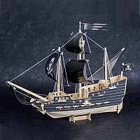 Queen Annes Revenge Wood Ship