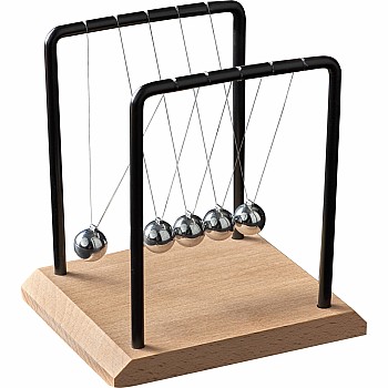 Beach Timber Newtons Cradle