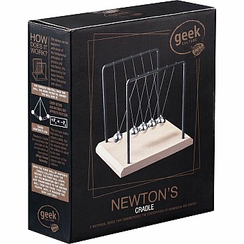 Beach Timber Newtons Cradle