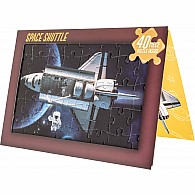 40 pc Space Shuttle Jigsaw Card