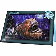 40 pc Angler Fish Jigsaw Card
