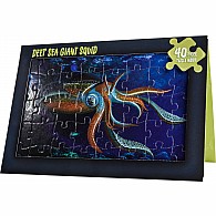 40 pc Jigsaw Puzzle Card Giant Squid