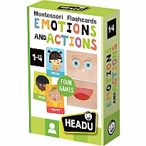 Flashcards Emotions and Actions Montessori