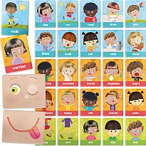 Flashcards Emotions and Actions Montessori