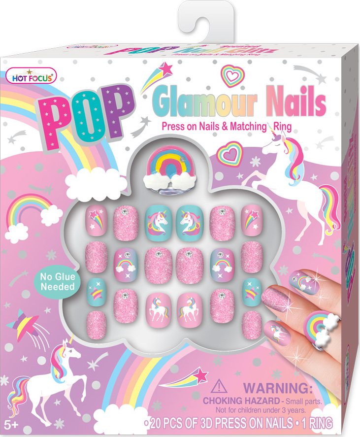 Unicorn Glamor Nails