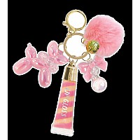 Trendy Lip Gloss with Keychain, Good Day