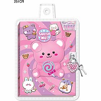 Diary with Lock & Keys - Critters