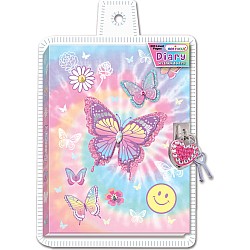 Butterfly Diary With Lock And Key