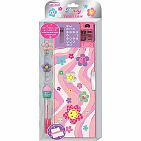 Groovy Flower Fancy Pencil Case