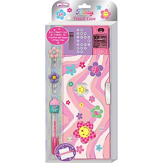 Groovy Flower Fancy Pencil Case