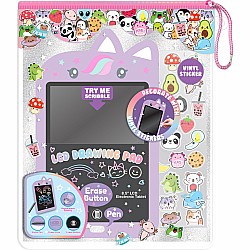 LCD Critter Drawing Pad w/ Vinyl Stickers