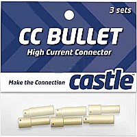 4mm High Current CC Bullet Connector Set