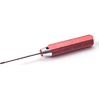 Machined Hex Driver, Red: 2.0mm