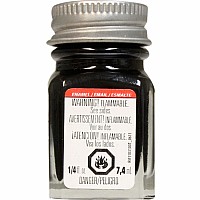 Enamel 1/4 oz Semi-Gloss Black