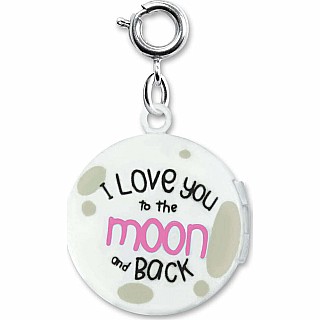 Moon Locket Charm