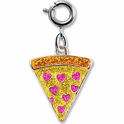 Glitter Pizza Charm