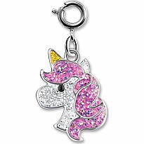 Glitter Unicorn Charm