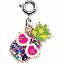 Glitter Pineapple Charm