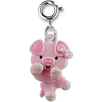 Swivel Pig Charm