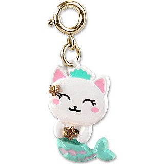 Gold Purrmaid Charm