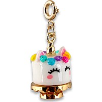 Gold Unicake Charm