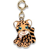 Gold Cloud Leopard Charm