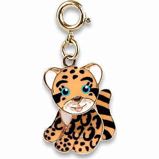 Gold Cloud Leopard Charm