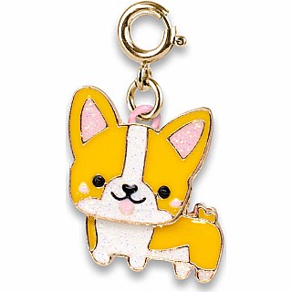 Gold Corgi Charm